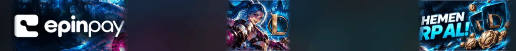 Epinpay League of Legends RP satın al banner