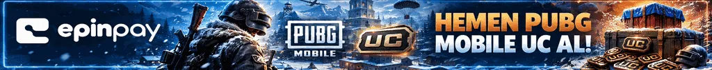 Epinpay'de PUBG Mobile UC satın al banner